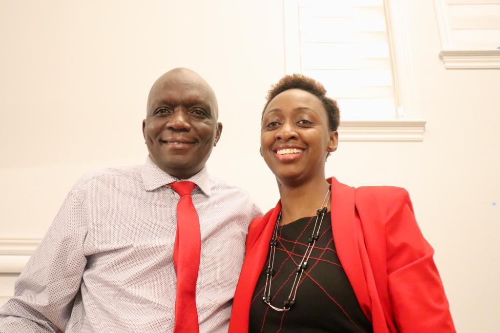 Sabina and Walter Omariba
